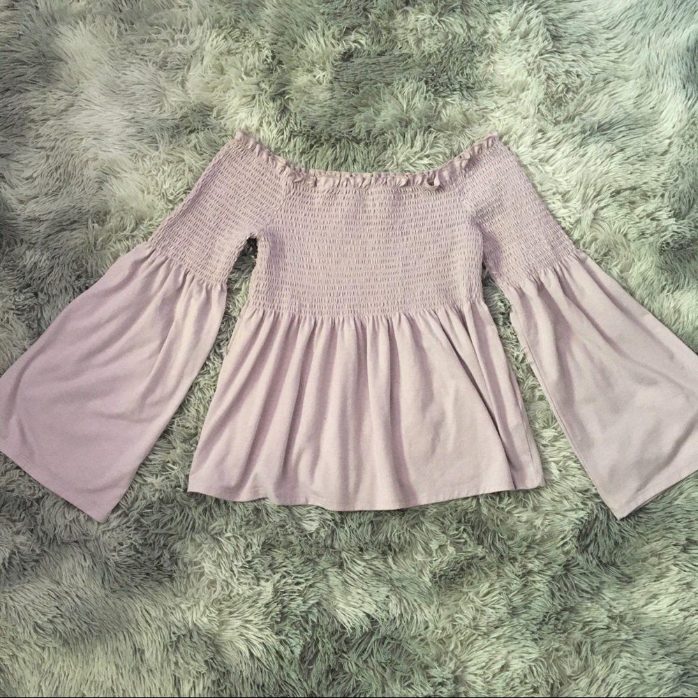 🍁2/20$🍁 Smock Off Shoulder Top